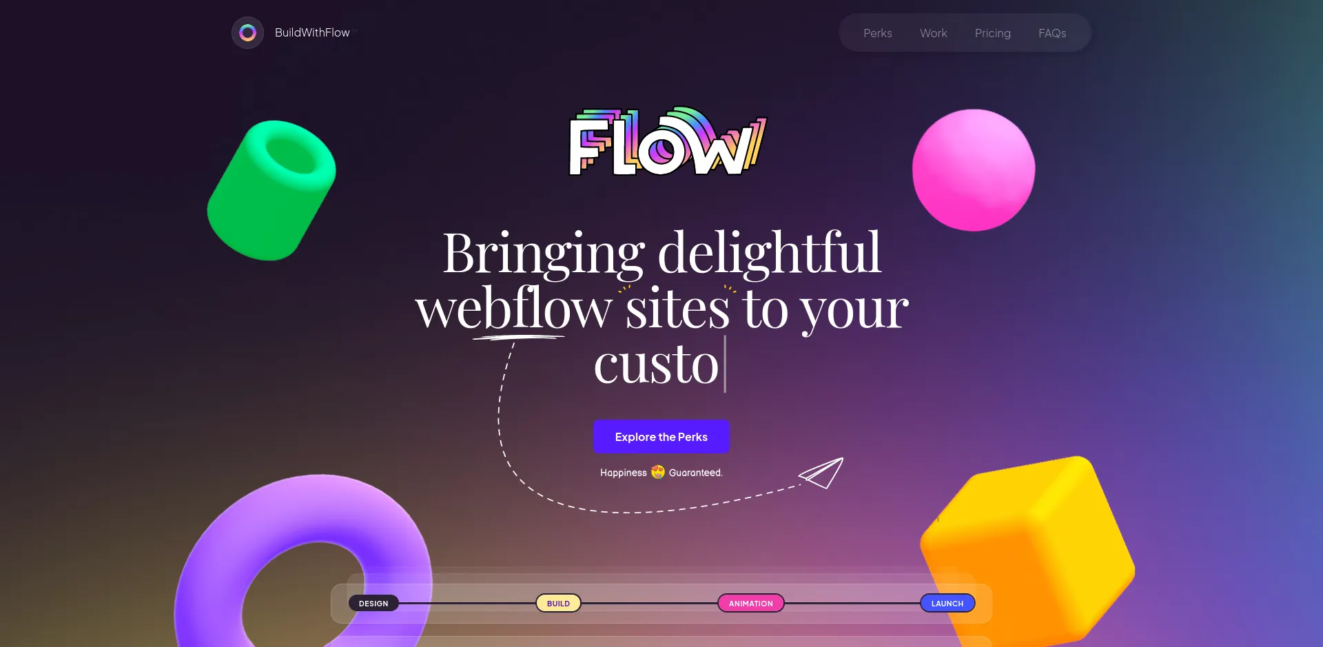 Build with flow